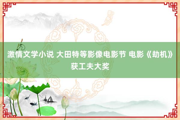 激情文学小说 大田特等影像电影节 电影《劫机》获工夫大奖